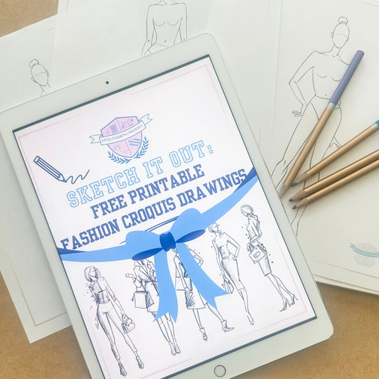 Sketch it Out: Free Fashion Croquis Drawings